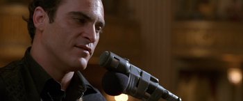 Movie still from “Walk the Line” (2005), directed by James Mangold – Close Up shot, Low angle
