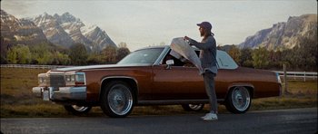 Movie still from “J Travis - Albatross” (2019), directed by Ft. Langley – Wide shot, Low angle