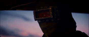 Movie still from “J Travis - Albatross” (2019), directed by Ft. Langley – Extreme Close Up shot, Low angle