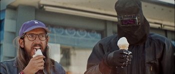 Movie still from “J Travis - Albatross” (2019), directed by Ft. Langley – Close Up shot, Low angle