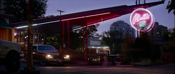 Movie still from “J Travis - Albatross” (2019), directed by Ft. Langley – Extreme Wide shot, Low angle