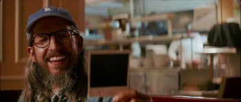 Movie still from “J Travis - Albatross” (2019), directed by Ft. Langley – Close Up shot, Over the shoulder angle