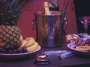 Movie still from “Colectivo Da Silva - Marina d’Or” (2019), directed by Kirkpatrick Buffet – Extreme Close Up shot, High angle
