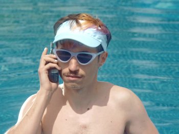 Movie still from “Colectivo Da Silva - Marina d’Or” (2019), directed by Kirkpatrick Buffet – Close Up shot, High angle
