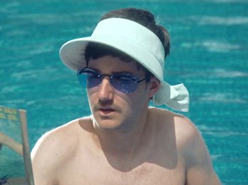 Movie still from “Colectivo Da Silva - Marina d’Or” (2019), directed by Kirkpatrick Buffet – Close Up shot, High angle