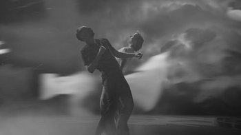 Movie still from “De Staat - Tie Me Down feat. Luwten” (2019), directed by Ruben Van Leer – Wide shot, Low angle