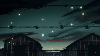 Movie still from “Kishi Bashi - Violin Tsunami” (2019), directed by Mike McCoy – Extreme Wide shot, Low angle