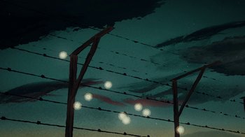 Movie still from “Kishi Bashi - Violin Tsunami” (2019), directed by Mike McCoy – Extreme Close Up shot, Low angle