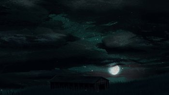 Movie still from “Kishi Bashi - Violin Tsunami” (2019), directed by Mike McCoy – Extreme Wide shot, Low angle