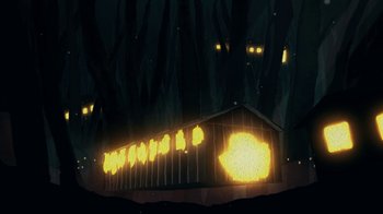 Movie still from “Kishi Bashi - Violin Tsunami” (2019), directed by Mike McCoy – Extreme Wide shot, Low angle