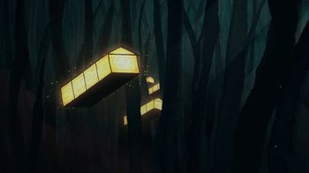 Movie still from “Kishi Bashi - Violin Tsunami” (2019), directed by Mike McCoy – Extreme Wide shot, Low angle