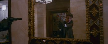 Movie still from “Argonaut & Wasp - Monacillo” (2019), directed by Patrick Elmore – Medium shot, Over the shoulder angle