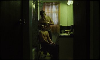 Movie still from “Premiere_ Jordan Klassen - Virtuous Circle” (2019), directed by Farhad Ghaderi – Medium shot, High angle