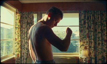 Movie still from “Premiere_ Jordan Klassen - Virtuous Circle” (2019), directed by Farhad Ghaderi – Medium shot, Low angle