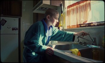Movie still from “Premiere_ Jordan Klassen - Virtuous Circle” (2019), directed by Farhad Ghaderi – Medium shot, Low angle
