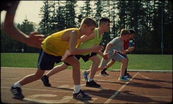 Movie still from “Premiere_ Jordan Klassen - Virtuous Circle” (2019), directed by Farhad Ghaderi – Wide shot, High angle