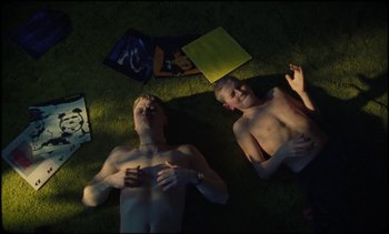 Movie still from “Premiere_ Jordan Klassen - Virtuous Circle” (2019), directed by Farhad Ghaderi – Medium shot, Overhead angle