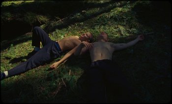 Movie still from “Premiere_ Jordan Klassen - Virtuous Circle” (2019), directed by Farhad Ghaderi – Wide shot, High angle