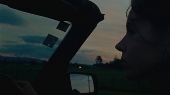Movie still from “Purple Pilgrims - Two Worlds Apart” (2019), directed by W.A.M Bleakley – Close Up shot, Low angle