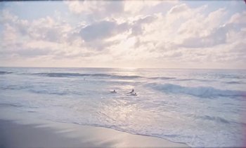 Movie still from “Loving - Nihilist Kite Flyer” (2019), directed by Ft. Langley – Extreme Wide shot, Low angle