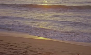 Movie still from “Loving - Nihilist Kite Flyer” (2019), directed by Ft. Langley – Extreme Wide shot, Low angle