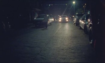 Movie still from “Loving - Nihilist Kite Flyer” (2019), directed by Ft. Langley – Extreme Wide shot, High angle