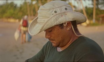 Movie still from “Loving - Nihilist Kite Flyer” (2019), directed by Ft. Langley – Close Up shot, Low angle