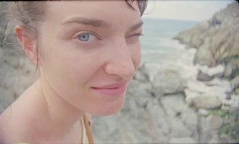 Movie still from “Loving - Nihilist Kite Flyer” (2019), directed by Ft. Langley – Extreme Close Up shot, Low angle