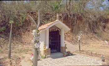 Movie still from “Loving - Nihilist Kite Flyer” (2019), directed by Ft. Langley – Wide shot, High angle