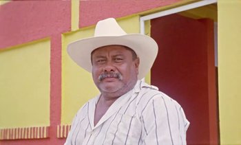 Movie still from “Loving - Nihilist Kite Flyer” (2019), directed by Ft. Langley – Close Up shot, Low angle