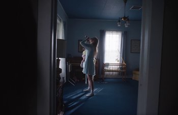 Movie still from “The Lumineers - Gloria” (2019), directed by Kevin Phillips – Wide shot, Low angle