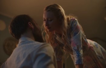 Movie still from “The Lumineers - Gloria” (2019), directed by Kevin Phillips – Medium shot, Low angle