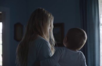 Movie still from “The Lumineers - Gloria” (2019), directed by Kevin Phillips – Close Up shot, Low angle