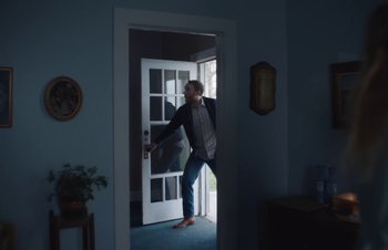 Movie still from “The Lumineers - Gloria” (2019), directed by Kevin Phillips – Wide shot, Low angle