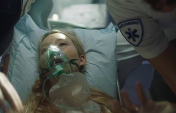 Movie still from “The Lumineers - Gloria” (2019), directed by Kevin Phillips – Extreme Close Up shot, Overhead angle