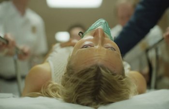 Movie still from “The Lumineers - Gloria” (2019), directed by Kevin Phillips – Close Up shot, Low angle