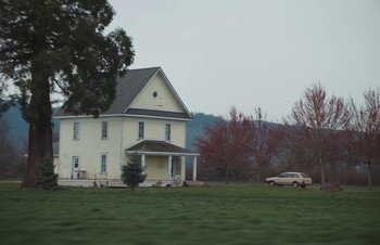 Movie still from “The Lumineers - Gloria” (2019), directed by Kevin Phillips – Extreme Wide shot, Low angle