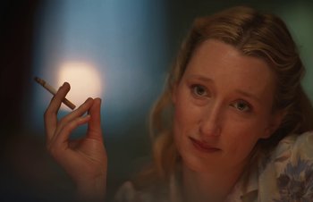 Movie still from “The Lumineers - Gloria” (2019), directed by Kevin Phillips – Close Up shot, Over the shoulder angle