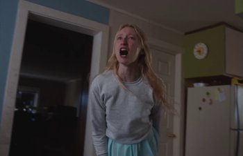 Movie still from “The Lumineers - Gloria” (2019), directed by Kevin Phillips – Medium shot, Low angle