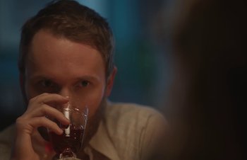 Movie still from “The Lumineers - Gloria” (2019), directed by Kevin Phillips – Close Up shot, Over the shoulder angle