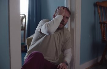 Movie still from “The Lumineers - Gloria” (2019), directed by Kevin Phillips – Medium shot, Low angle