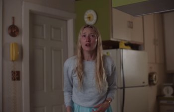 Movie still from “The Lumineers - Gloria” (2019), directed by Kevin Phillips – Medium shot, Low angle