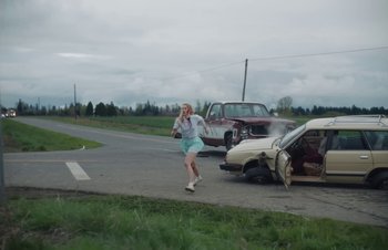 Movie still from “The Lumineers - Gloria” (2019), directed by Kevin Phillips – Wide shot, High angle