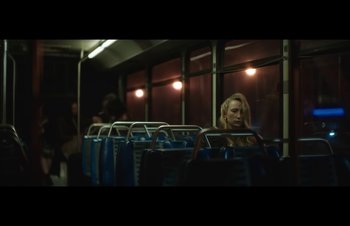 Movie still from “The Lumineers - Gloria” (2019), directed by Kevin Phillips – Medium shot, Low angle