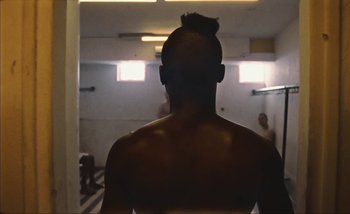 Movie still from “Andrzej Mrozek - Międzysmak” (2019), directed by Łukasz Zabłocki – Medium shot, Over the shoulder angle