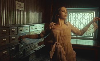 Movie still from “Andrzej Mrozek - Międzysmak” (2019), directed by Łukasz Zabłocki – Medium shot, Low angle