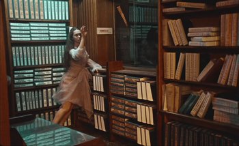 Movie still from “Andrzej Mrozek - Międzysmak” (2019), directed by Łukasz Zabłocki – Wide shot, High angle