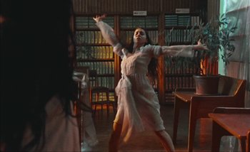 Movie still from “Andrzej Mrozek - Międzysmak” (2019), directed by Łukasz Zabłocki – Medium shot, Low angle