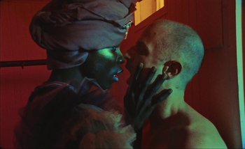 Movie still from “Andrzej Mrozek - Międzysmak” (2019), directed by Łukasz Zabłocki – Close Up shot, Low angle