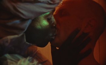 Movie still from “Andrzej Mrozek - Międzysmak” (2019), directed by Łukasz Zabłocki – Extreme Close Up shot, Low angle